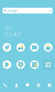 Lastest Sky Punch dodol theme APK for Android