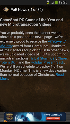 Path of Exile News