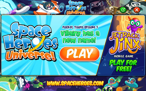 Space Heroes Pocket Toons