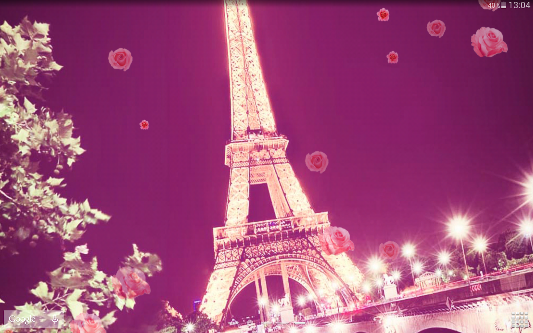 Gambar Wallpaper Paris Warna Pink Gudang Wallpaper