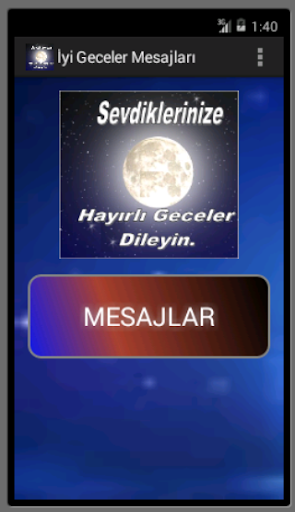 【免費社交App】İyi Geceler Mesajları Paylaş-APP點子