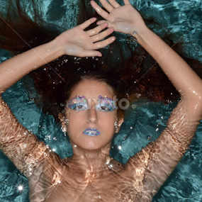 Mermaid by Dee Schindler VanBilliard - People Portraits of Women