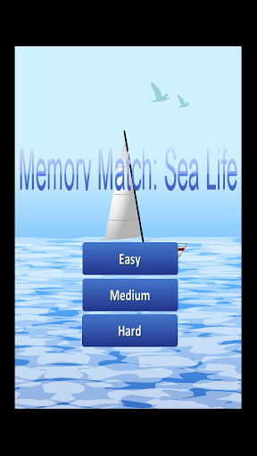 Memory Match: Sea Life