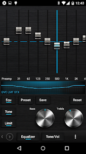 download Skin for Poweramp Dark Metal free