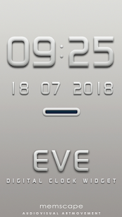 EVE Digital Clock Widget