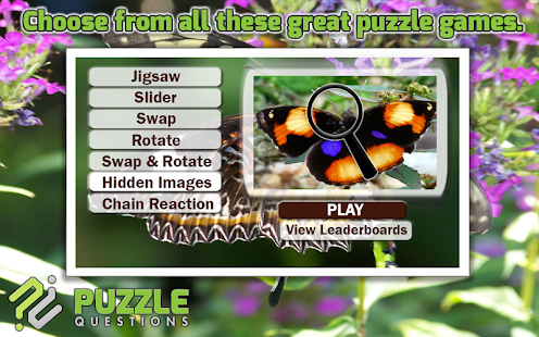 Free Butterfly Puzzle Games Screenshots 8
