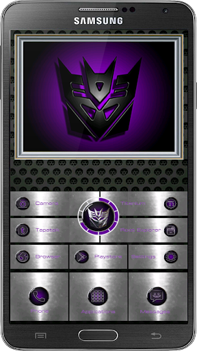 【免費個人化App】Purple Glass Chrome Icons-APP點子