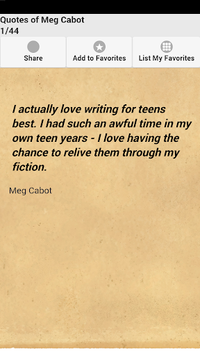 Quotes of Meg Cabot