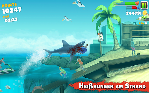 Hungry Shark Evolution apk cracked download - screenshot thumbnail