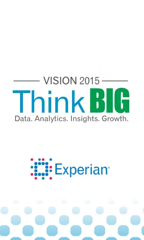 Android application Experian Vision 2015 screenshort