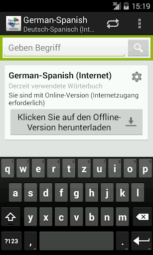 German-Spanish Dictionary