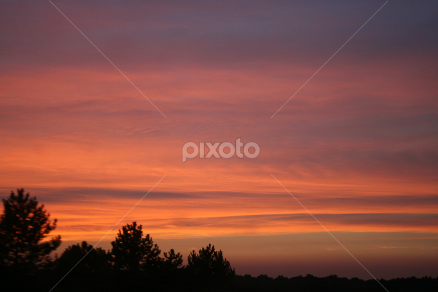 Delaware Sunset by Dianne Collins - Landscapes Sunsets & Sunrises