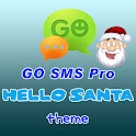 GO SMS Pro Hello Santa theme logo