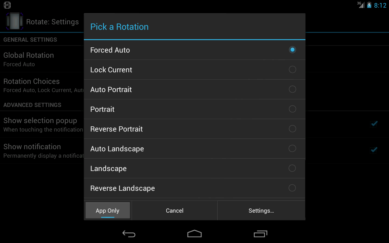 to 7 screen how rotate samsung Play Google on Ultimate  Control Apps  Rotation Android