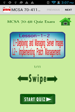 【免費教育App】MCSA 70-411 Quiz Exam Free-APP點子