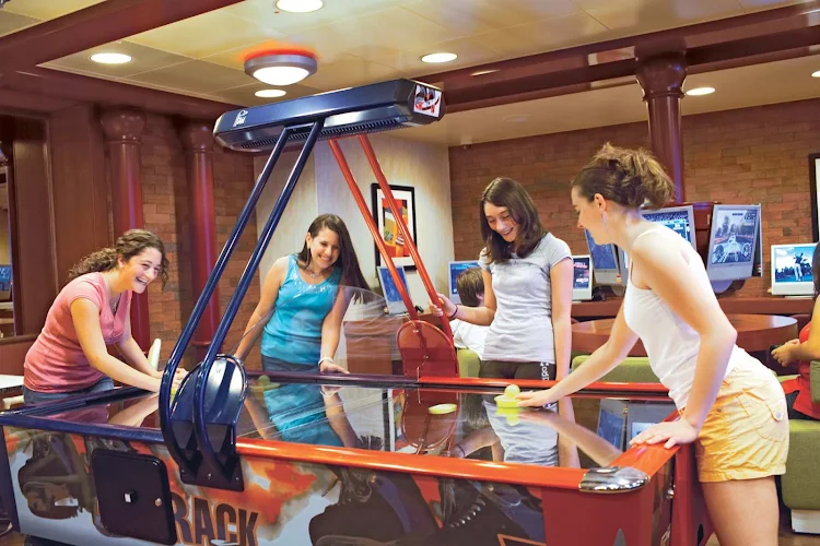 Princess Cruises' Teen Center offers passengers ages 13-17 lots of entertainment and activities suited for their age group.