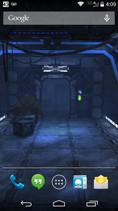 Android application 3D Live Wallpaper - Scifi Pro screenshort