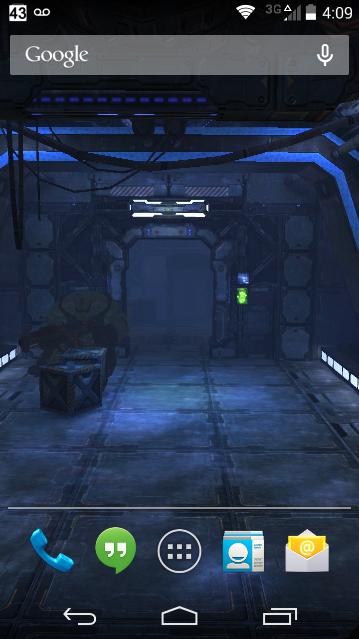 3D Live Wallpaper - Scifi Pro Screen 1