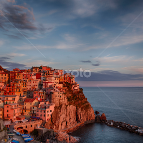 Manarola, Cinque Terre by John Einar Sandvand - City,  Street & Park Historic Districts