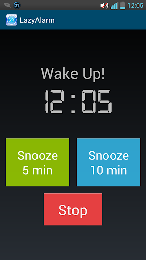 Lazy Alarm