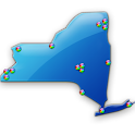 New York Fishing Maps – 14K logo