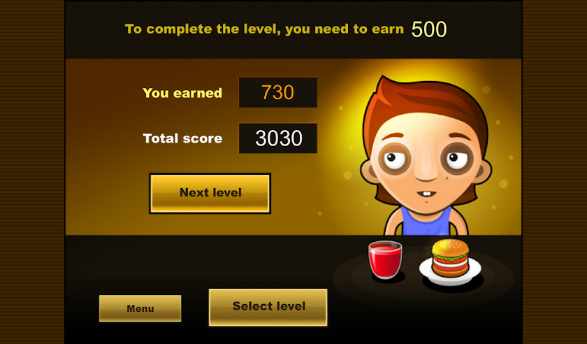 Burger Bar Screen 3