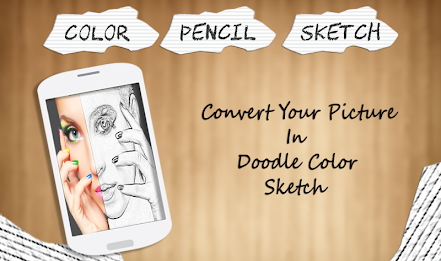 Color Pencil Sketch effect poster 3