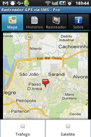 GPS Tracker by SMS - Pro Screen 1