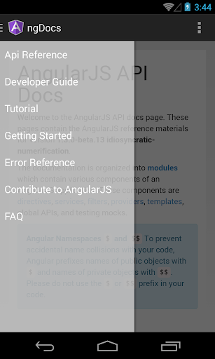 ngDocs - AngularJS Reference