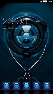 Abstract Technology Theme Screenshots 1