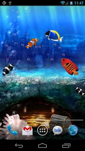 Fond d'écran Aquarium animé - screenshot thumbnail