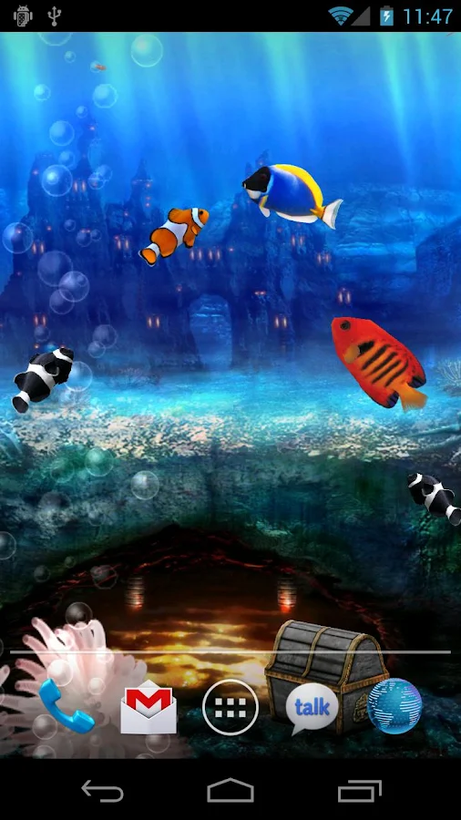 Aquarium Live Wallpaper - screenshot