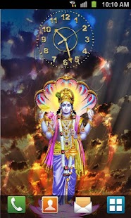 How to download God Vishnu Clock LWP lastet apk for pc