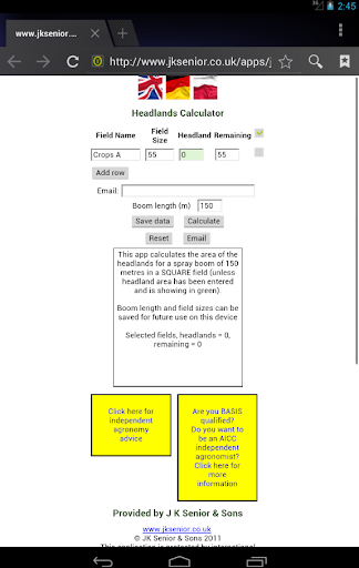 【免費商業App】Field Headland Calculator-APP點子