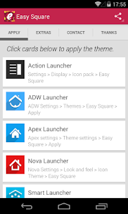 Easy Square - icon pack - screenshot thumbnail