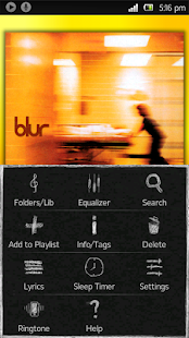 Poweramp Blackboard Skin - screenshot thumbnail