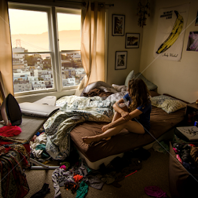 Home by Megan Smith - People Portraits of Women