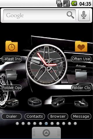 Android application Lamborghini Full Theme screenshort