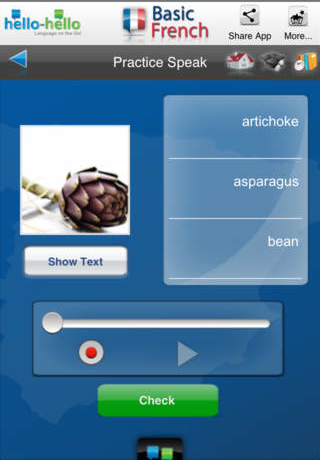 French Vocabulary Phone