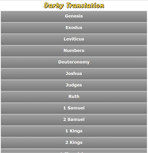 【免費書籍App】Darby Bible Translation-APP點子