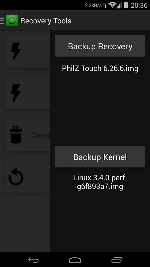[ROOT] Rashr - Flash Tool - screenshot