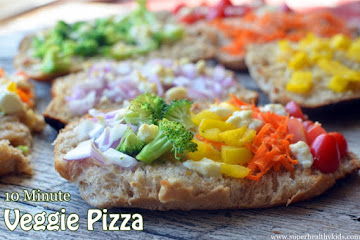 10 Minute Veggie Pizza