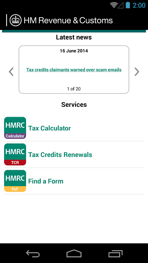 HMRC Android Apps on Google Play