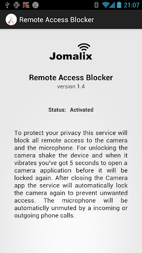 Remote Access Blocker