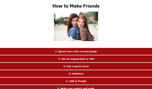 【免費生活App】How to Make Friends-APP點子