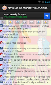 Noticias Comunitat Valenciana screenshot 0