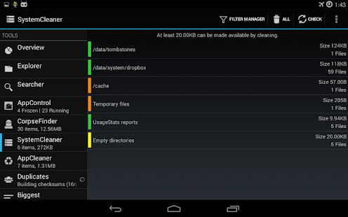 SD Maid - Systemreiniger apk cracked download - screenshot thumbnail