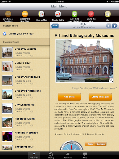 【免費旅遊App】Brasov Map and Walks-APP點子