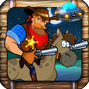 Cowboys Aliens Shootout Battle LOGO-APP點子