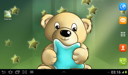 【免費個人化App】Teddy Bear Live Wallpaper-APP點子